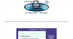 Desktop Screenshot of cchaven.com